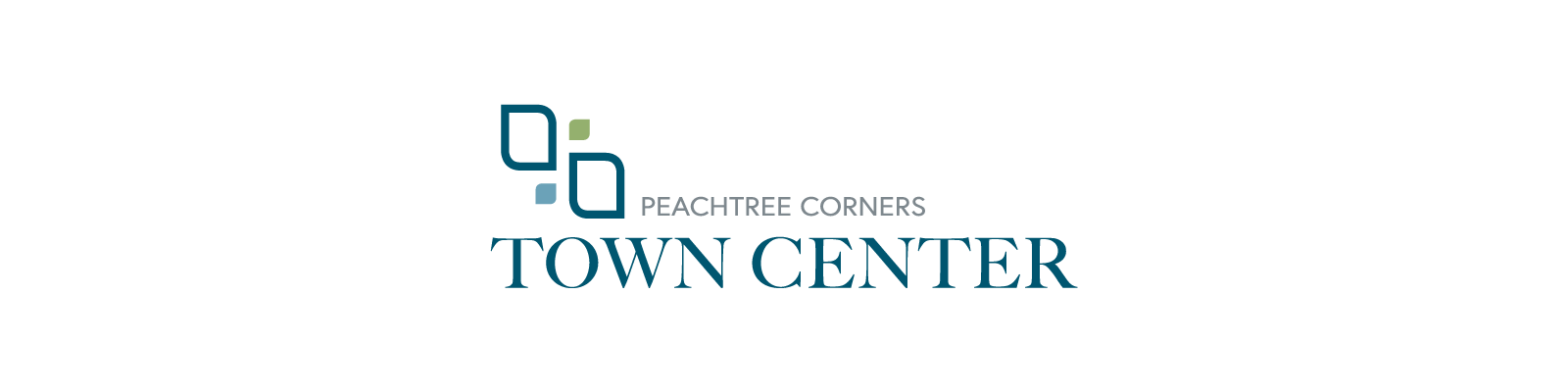 Peachtree Corners Town Center | Logo Design by Clementine Creative Agency | Atlanta, GA