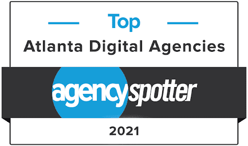 Clementine Creative Awarded Top Atlanta Digital Agency 2021 by Agency Spotter